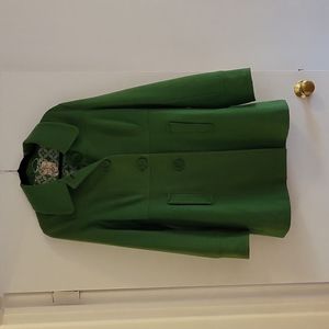 Tulle, Wool coat, XL, Green